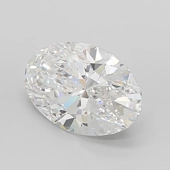 5.07ct Oval Lab Grown Diamond (Colour E, Clarity VVS2, IGI Certified)