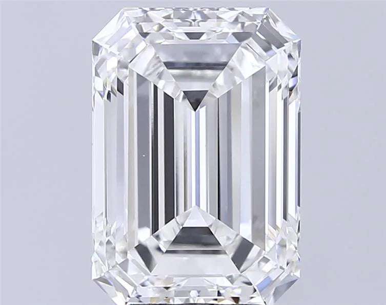 6.09ct Emerald Lab Grown Diamond (Colour E, Clarity VVS2, IGI Certified)