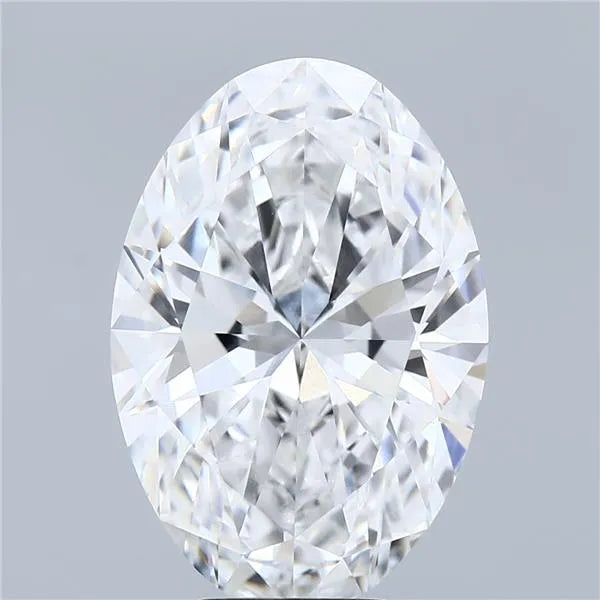 7.00ct Oval Lab Grown Diamond (Colour D, Clarity VVS2, IGI Certified)