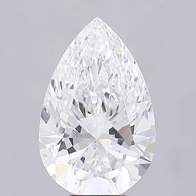 7.03ct Pear Lab Grown Diamond (Colour F, Clarity VVS2, IGI Certified)
