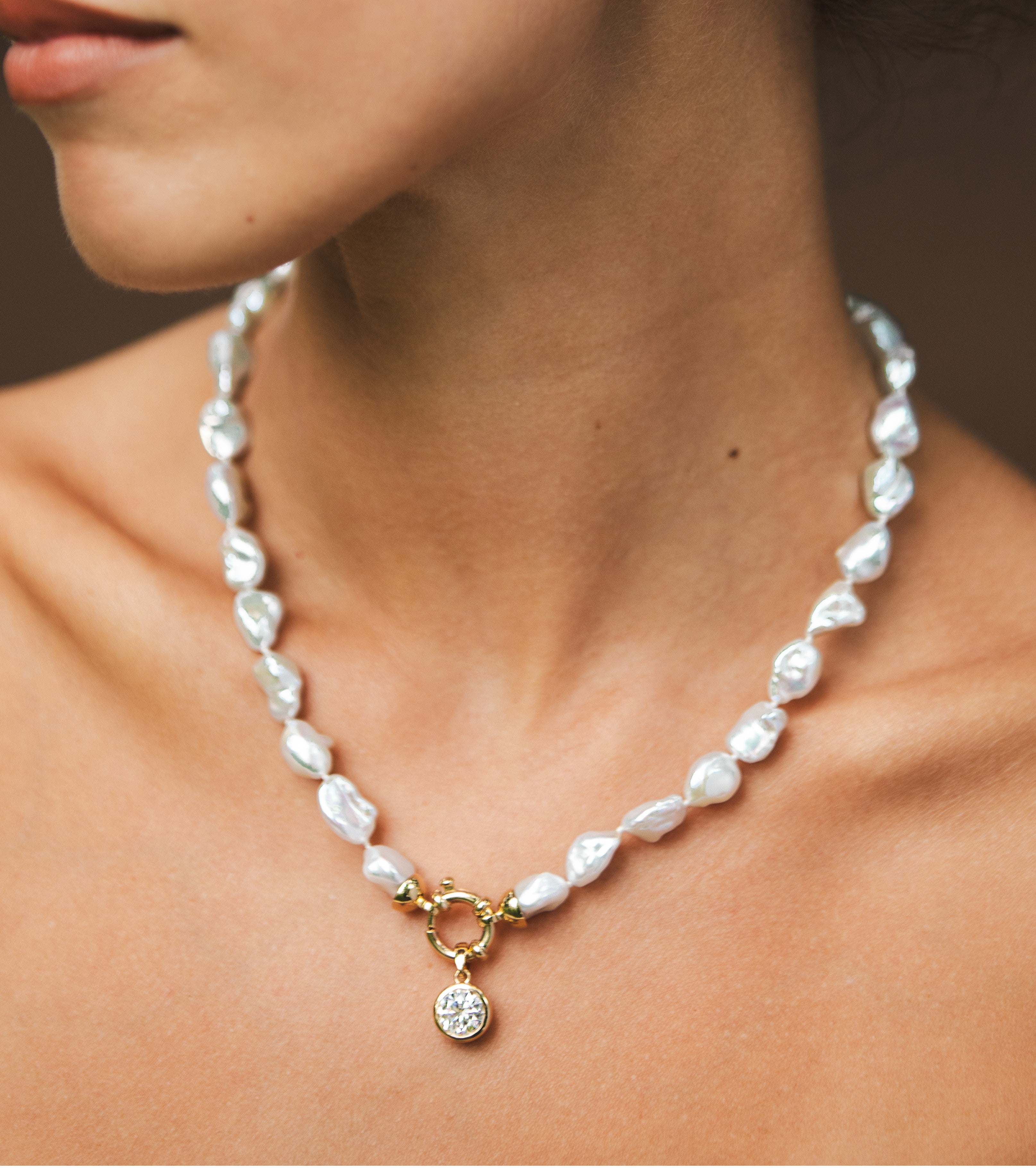 9ct Yellow Gold Bezel Set Round Lab Grown Diamond Pendant – 2.01ct TDW