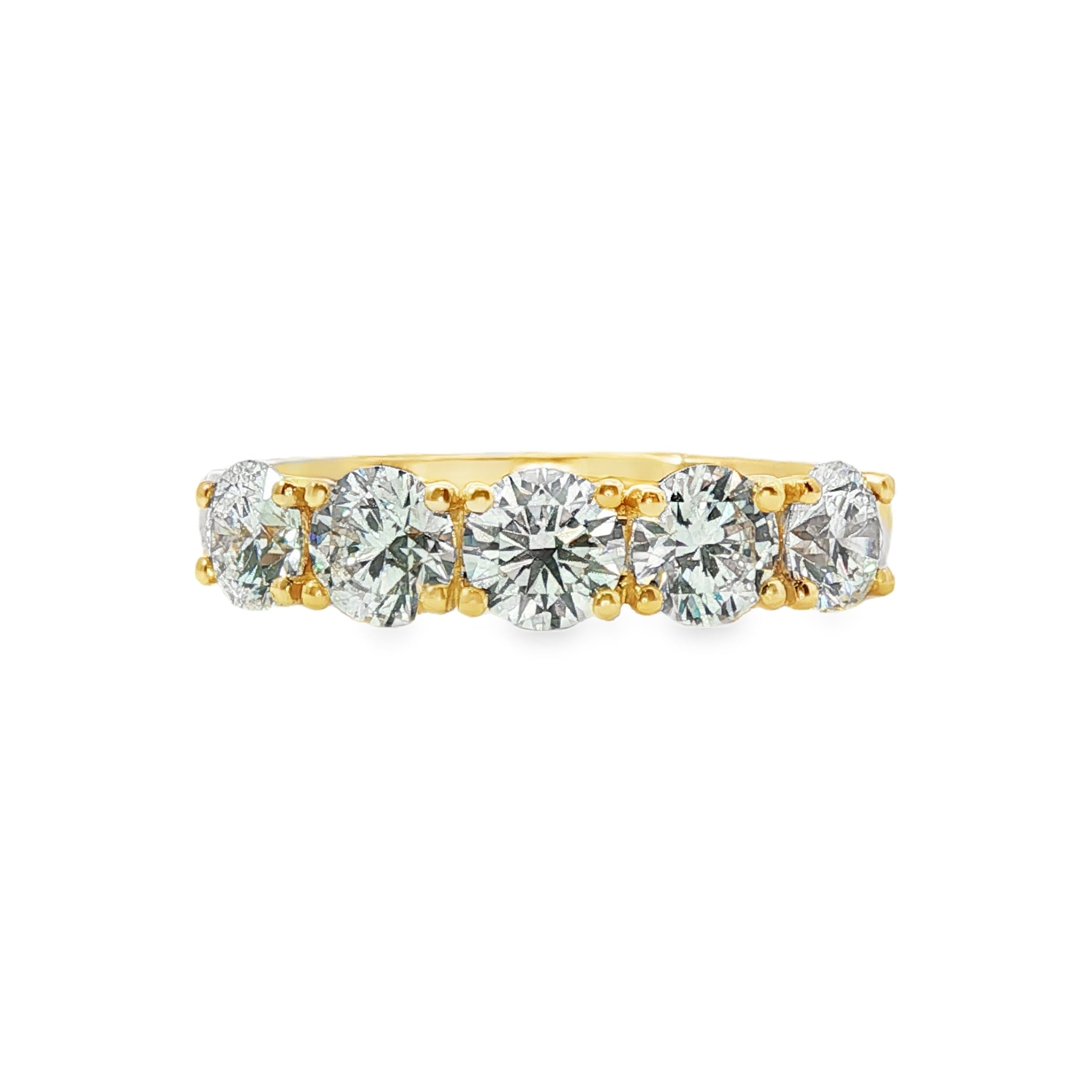 1.60ct Lab-Grown Diamond Eternity Band in 18ct Yellow Gold