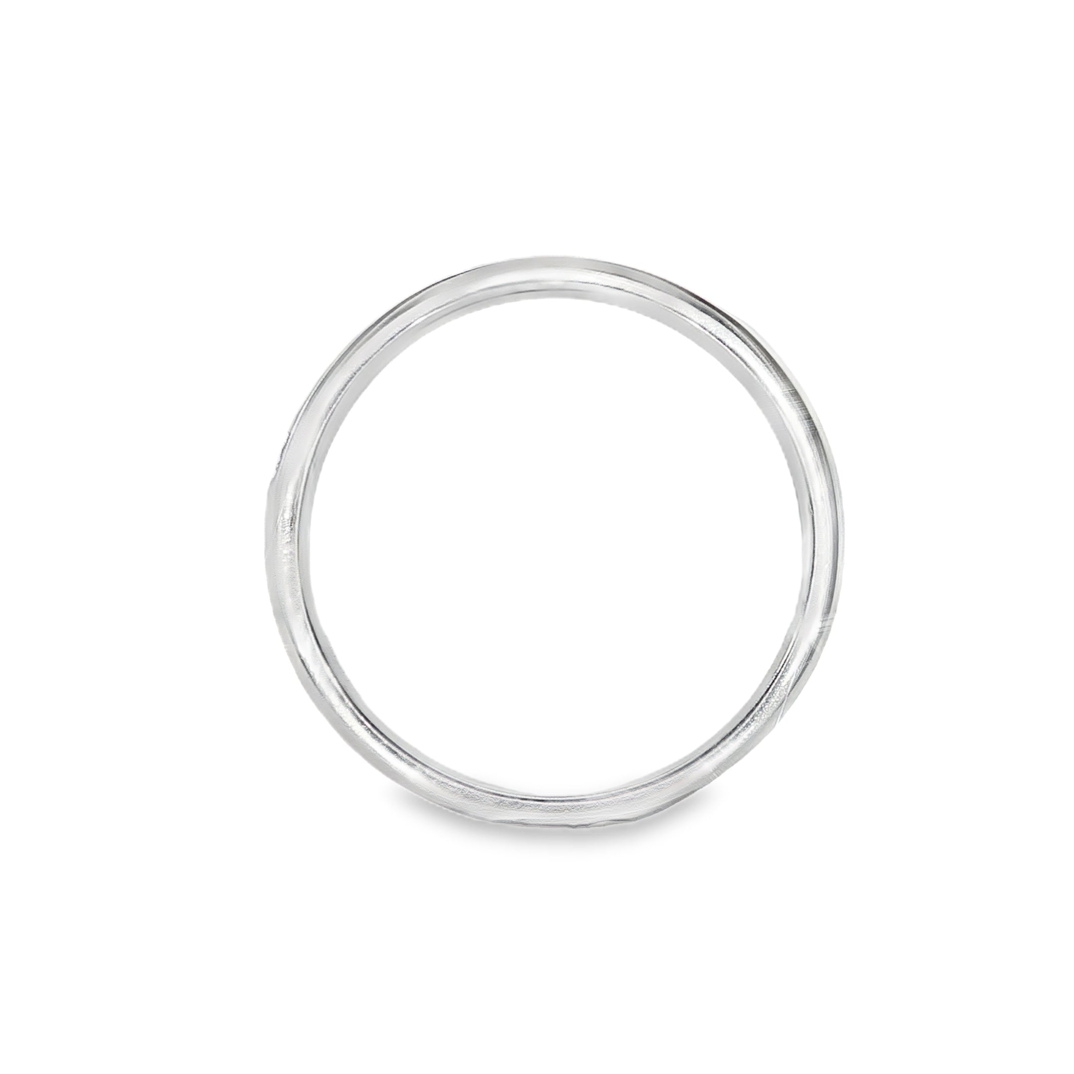 0.10ct Lab-Grown Diamond Band in 9ct White Gold